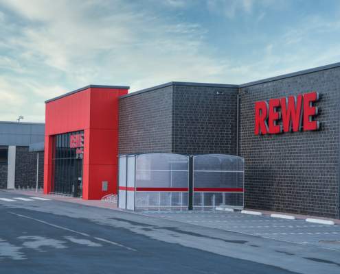 Dr. Peters Rewe Markt Außenansicht