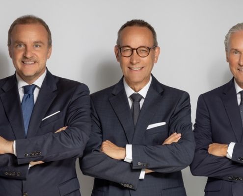 HöFi Geschäftsleitung: Axel Hermann, Jürgen Pinnisch, Peter Friedenauer