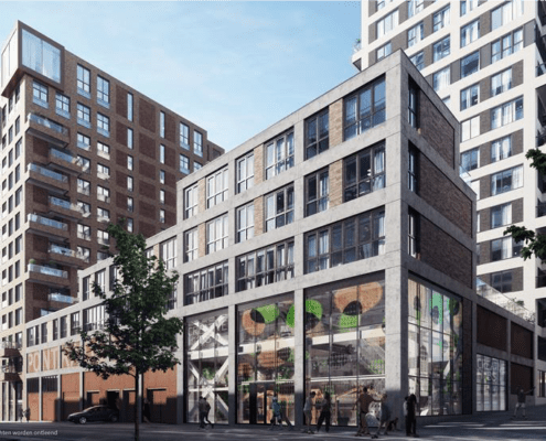 Wohngebäude in Amsterdam