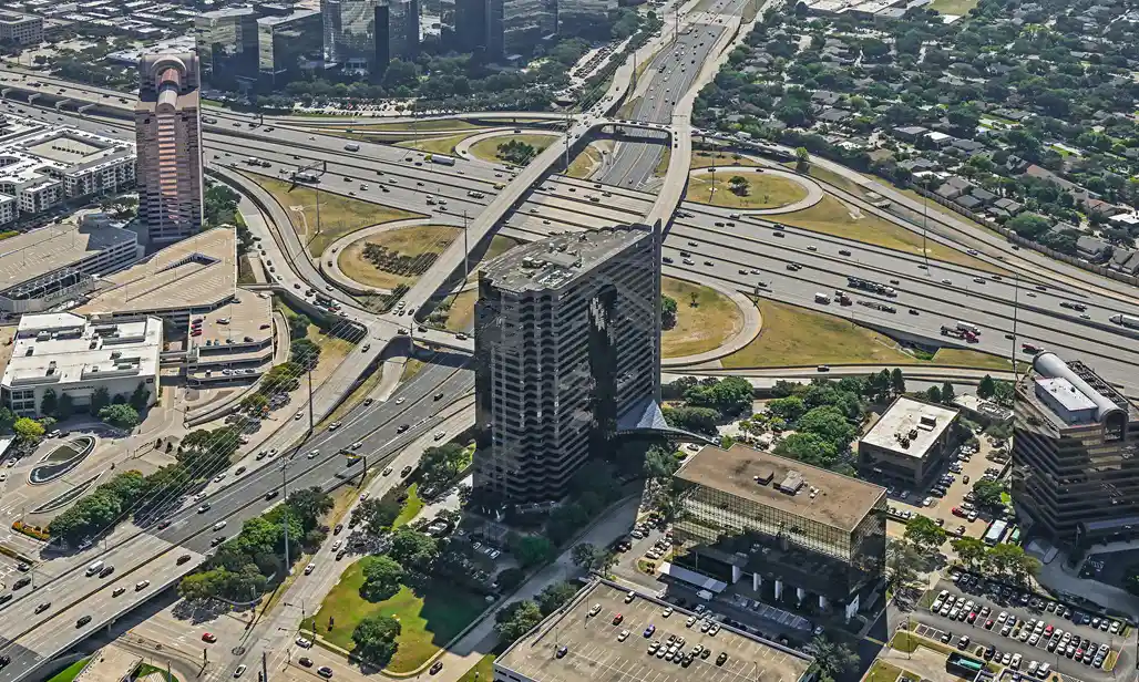 Luftaufnahme Pinnacle Tower, Dallas, TX