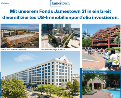 In Jamestown 31 investieren