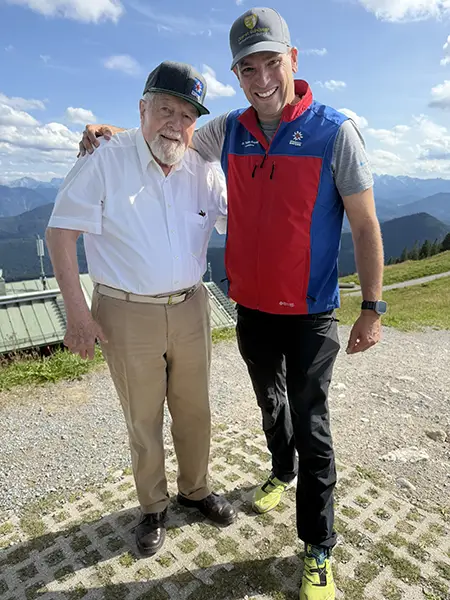 osvs-bergwacht-10 Oberst Horst Schöttler und stellv. Landesleitung Bergwacht Dr. Tobias Reploh